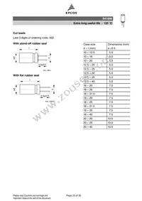 B41896C8397M008 Datasheet Page 23