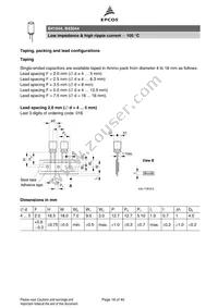 B43044F2686M Datasheet Page 18