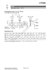 B43082F2686M Datasheet Page 12