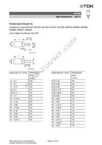 B43086F2826M Datasheet Page 15