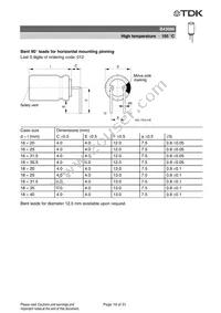 B43086F2826M Datasheet Page 19