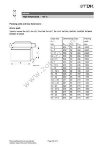 B43086F2826M Datasheet Page 20