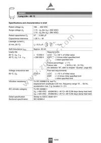 B43501A5227M Datasheet Page 2