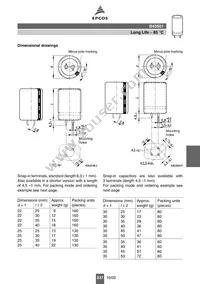 B43501A5227M Datasheet Page 3