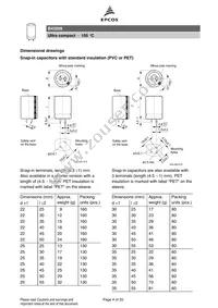 B43508A5687M000 Datasheet Page 4