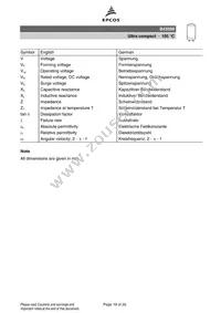 B43508A5687M000 Datasheet Page 19