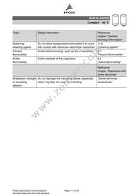 B43510A158M87 Datasheet Page 17