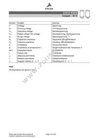 B43510A158M87 Datasheet Page 19