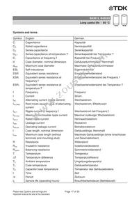 B43513A9228M000 Datasheet Page 17