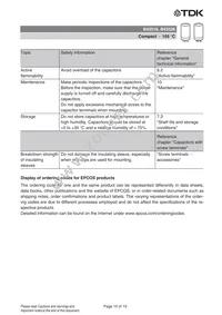 B43516A9188M080 Datasheet Page 15