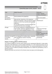 B43547A6397M080 Datasheet Page 17