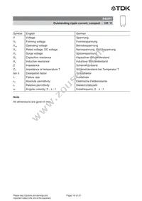 B43547A6397M080 Datasheet Page 19