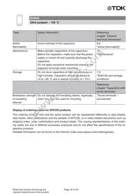 B43643A5337M057 Datasheet Page 16