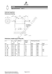 B43698B5226Q7 Datasheet Page 4