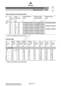 B43698B5226Q7 Datasheet Page 5