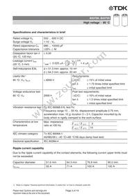 B43700B8688M050 Datasheet Page 3