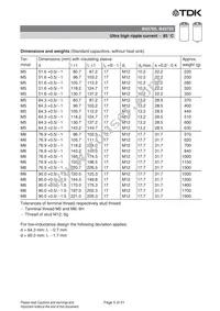 B43705A5129M000 Datasheet Page 5