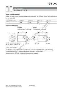 B43712A5129M000 Datasheet Page 4