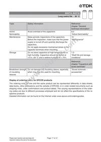 B43712A5129M000 Datasheet Page 17