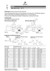 B43858C9107M000 Datasheet Page 16