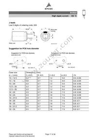 B43858C9107M000 Datasheet Page 17