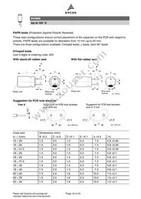 B43866A2227M Datasheet Page 16