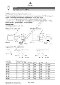 B43866C9226M003 Datasheet Page 18