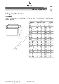 B43866C9226M003 Datasheet Page 21