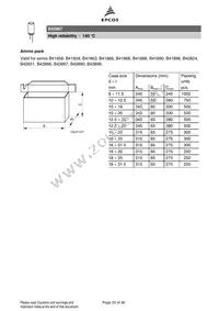 B43867A4336M Datasheet Page 20