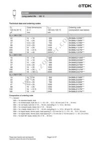 B43888A1476M000 Datasheet Page 6