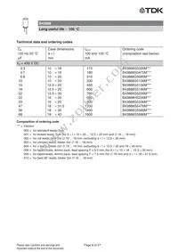 B43888A1476M000 Datasheet Page 8