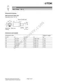 B43896C2147M Datasheet Page 4