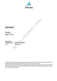 B48621A4205Q006 Datasheet Cover