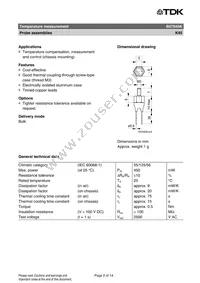 B57045K0683K000 Datasheet Page 2