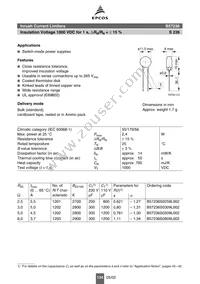 B57236S259L51 Datasheet Cover