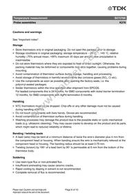 B57276K0123A028 Datasheet Page 6