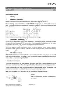 B57350K102J Datasheet Page 5