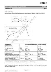 B57350K102J Datasheet Page 8