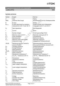 B57350K102J Datasheet Page 15