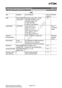 B57451V5473H062 Datasheet Page 5