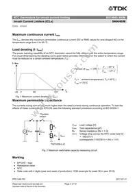 B57464S0400M000 Datasheet Page 4