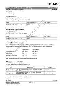 B57464S0400M000 Datasheet Page 6