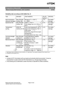 B57541G1104F000 Datasheet Page 4