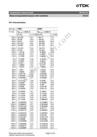 B57541G1104F000 Datasheet Page 5