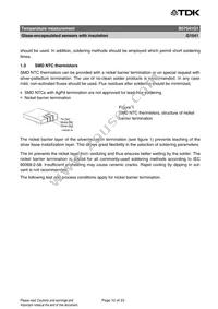 B57541G1104F000 Datasheet Page 10