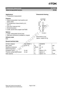 B57550G1203G000 Datasheet Page 2