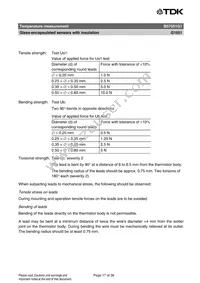 B57551G1103G005 Datasheet Page 17