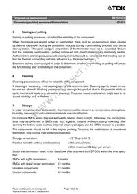 B57551G1103G005 Datasheet Page 18