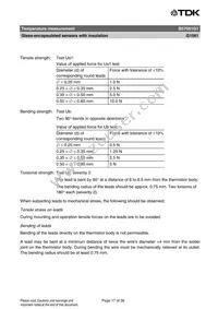 B57561G1103G005 Datasheet Page 17