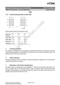 B57620C5223J062 Datasheet Page 17